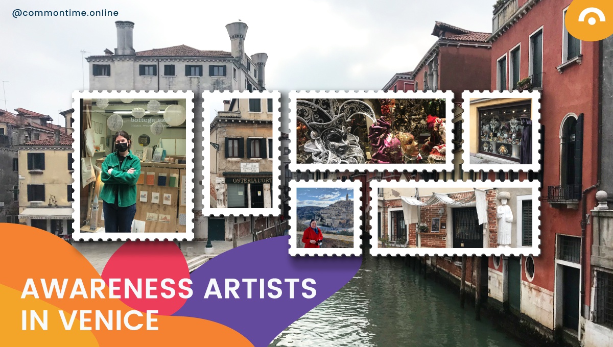 Awareness Artists in Venice: Don't Eat and Run - CommonTime
