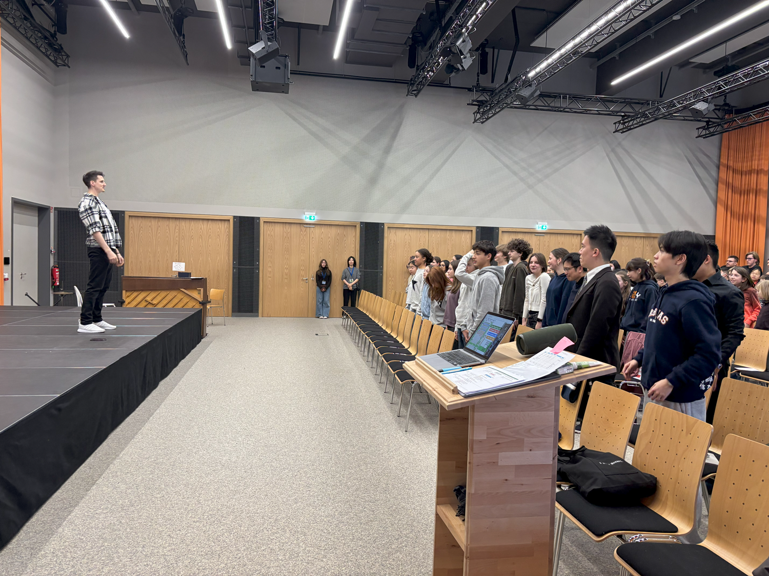 Icebreaker Exercise at International School of Stuttgart, Feb 2025